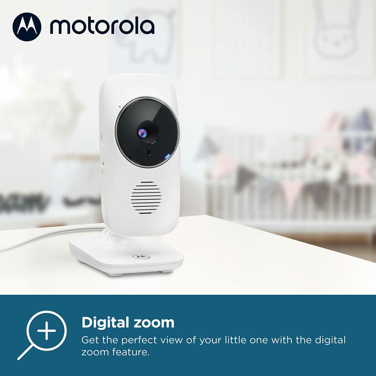 Baby Monitor Motorola VM483 – Monitor Video pentru Bebeșuși