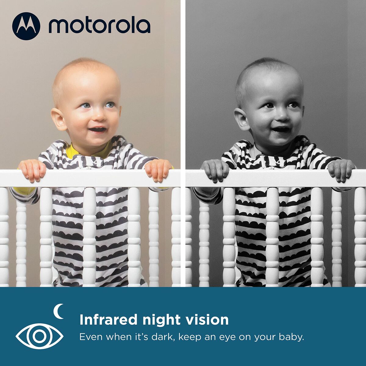 Baby Monitor Motorola VM483 – Monitor Video pentru Bebeșuși