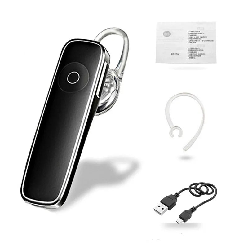 Cască Bluetooth Mini M165 - Hands-Free Wireless cu Microfon pentru Telefon