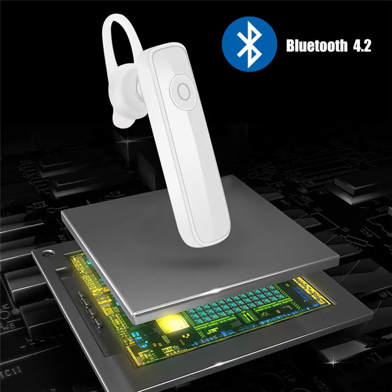 Cască Bluetooth Mini M165 - Hands-Free Wireless cu Microfon pentru Telefon