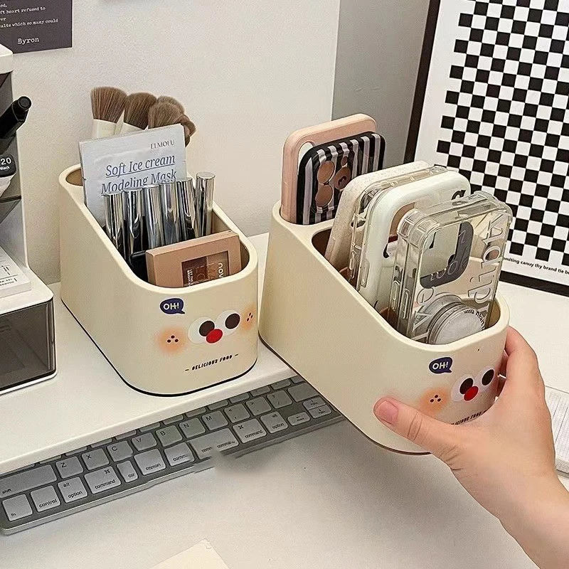 Organizator Birou Creativ Cartoon - Suport Multifuncțional pentru Pixuri și Accesorii