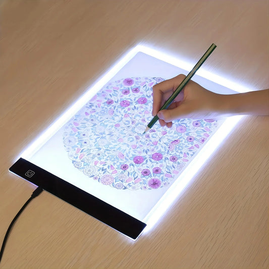 Tablă LED pentru Desen - Educativă A3/A4/A5 Reglabilă Luminos