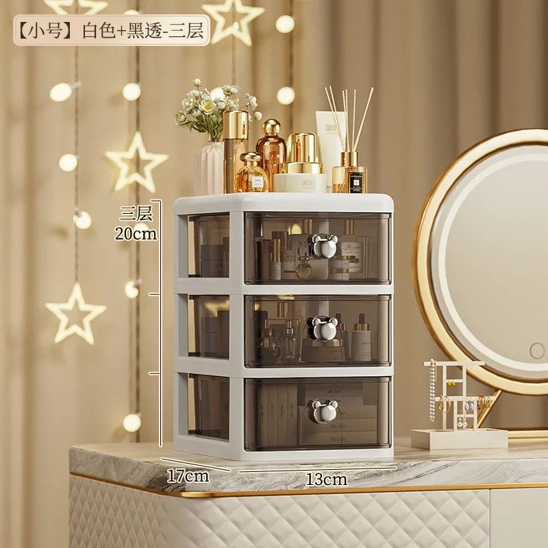 Organizator Birou Stackable cu Sertare - Cutie Depozitare Premium