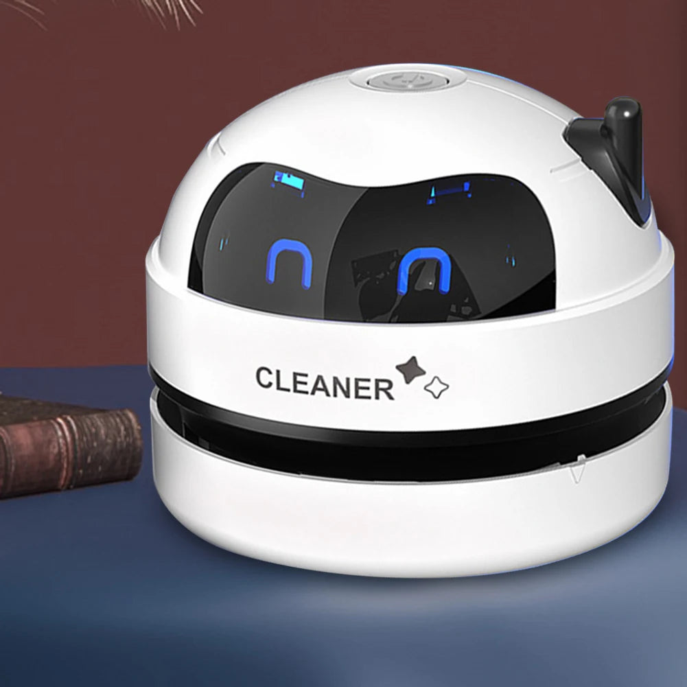 Mini Aspirator Portabil Wireless USB Reîncărcabil - 500mAh pentru Birou, Tastatură și Casă