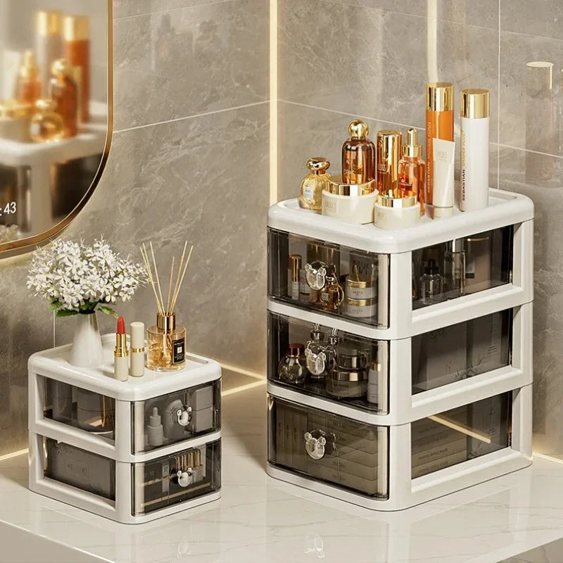 Organizator Birou Stackable cu Sertare - Cutie Depozitare Premium