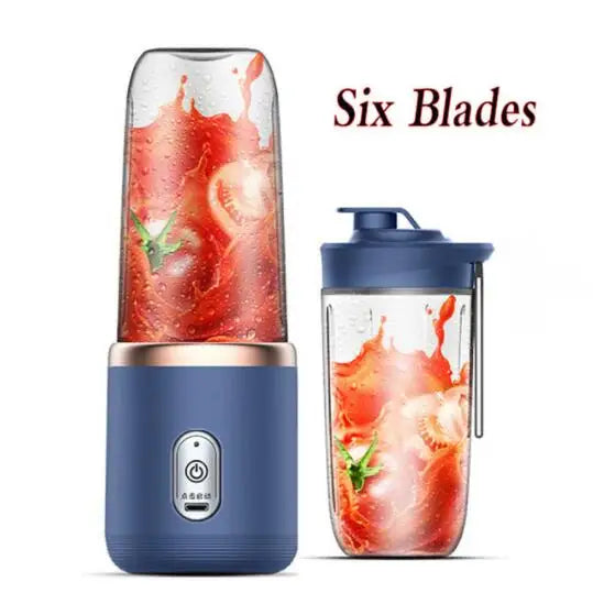 Blender Portabil Electric - Mixer Fructe USB Reîncărcabil pentru Smoothie și Shake-uri