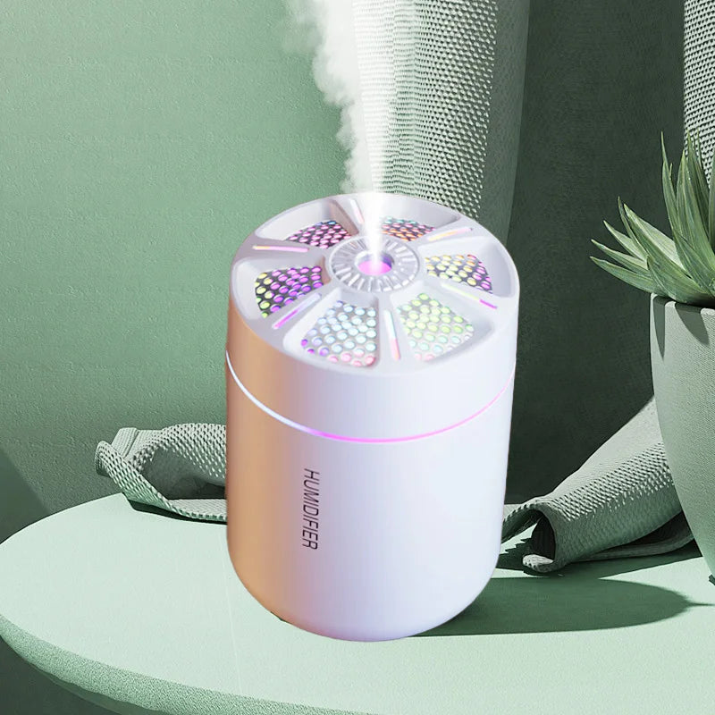 Difuzor Aromaterapie Mini 180ml - Umidificator Ultrasonic Silențios
