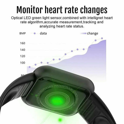 Smartwatch Multifuncțional Bluetooth - Ceas Inteligent pentru Bărbați și Femei cu Apeluri și Muzică
