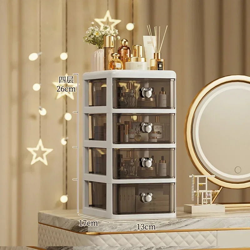 Organizator Birou Stackable cu Sertare - Cutie Depozitare Premium