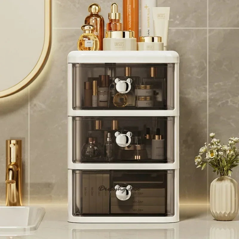 Organizator Birou Stackable cu Sertare - Cutie Depozitare Premium