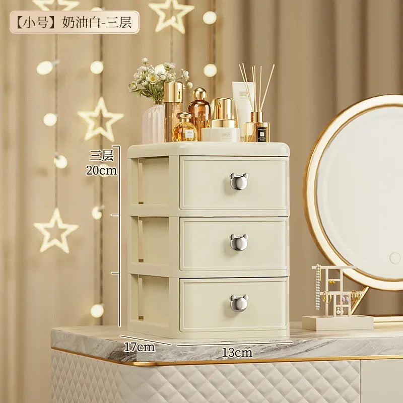 Organizator Birou Stackable cu Sertare - Cutie Depozitare Premium