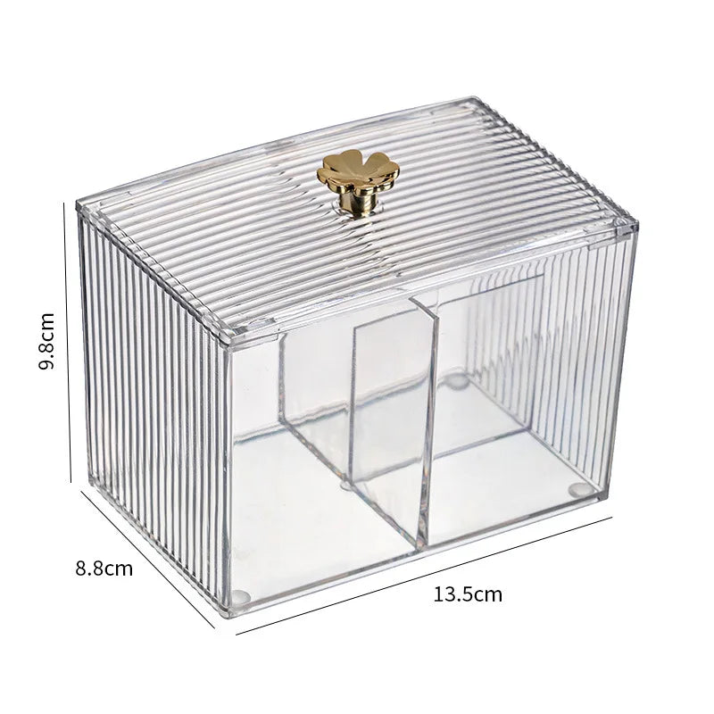 Cutie Depozitare Acrilic Transparentă - Organizator Cosmetice Premium