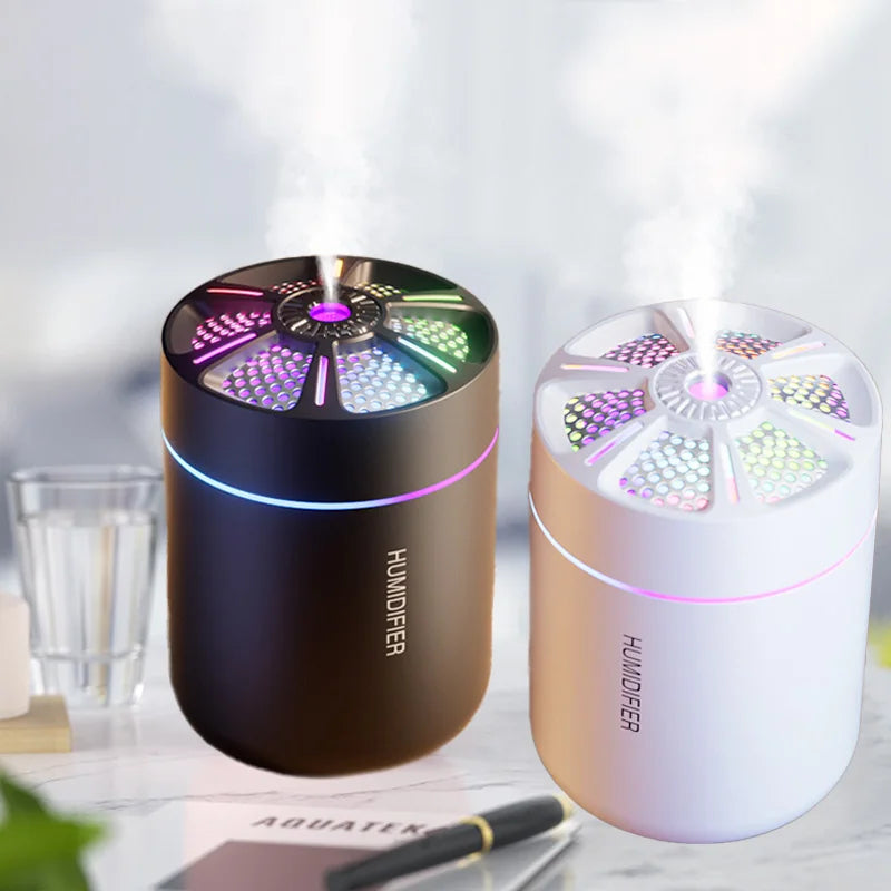 Difuzor Aromaterapie Mini 180ml - Umidificator Ultrasonic Silențios