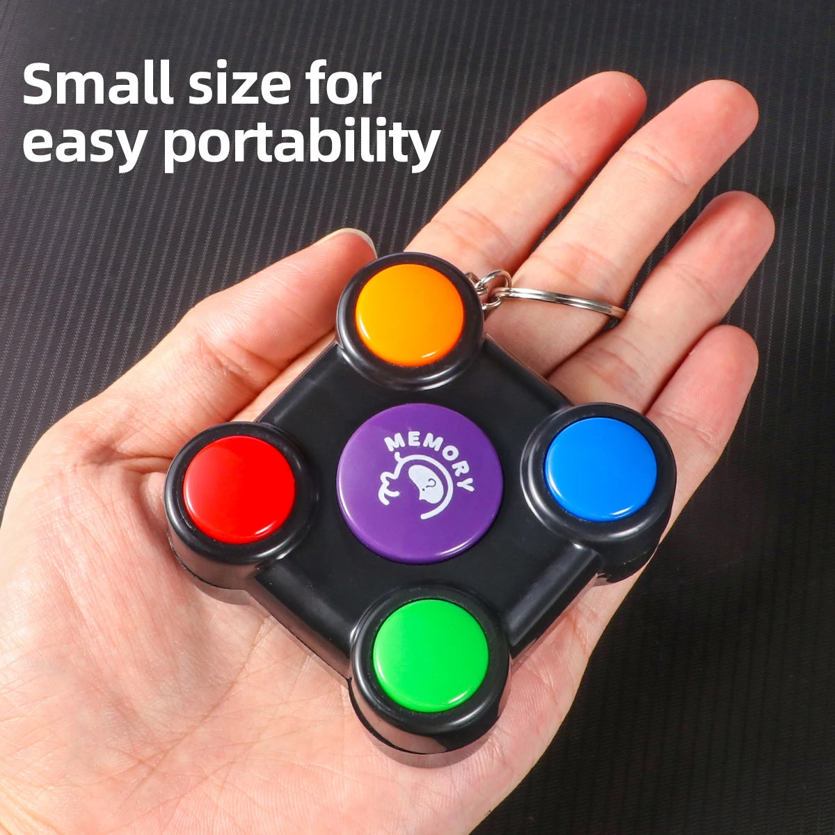 Joc Electronic de Memorie și Puzzle pentru Copii - Mașină Interactivă de Antrenament Creier cu Lumini și Sunete