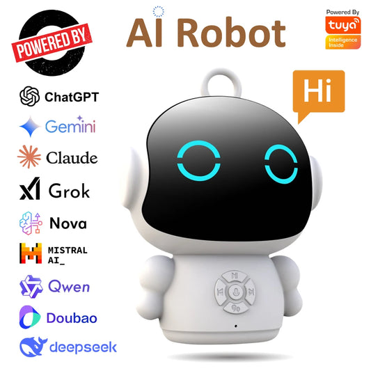 Robot Educațional Smart Tuya WiFi - Jucărie Interactivă cu Recunoaștere Vocală pentru Copii