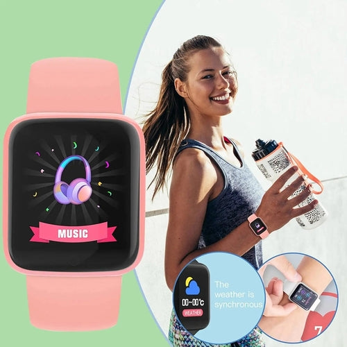 Smartwatch Multifuncțional Bluetooth - Ceas Inteligent pentru Bărbați și Femei cu Apeluri și Muzică