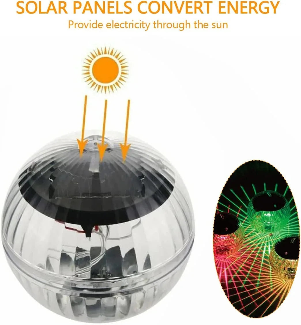 Lampă Solară Plutitoare LED RGB - Decorațiune Premium pentru Piscină și Grădină