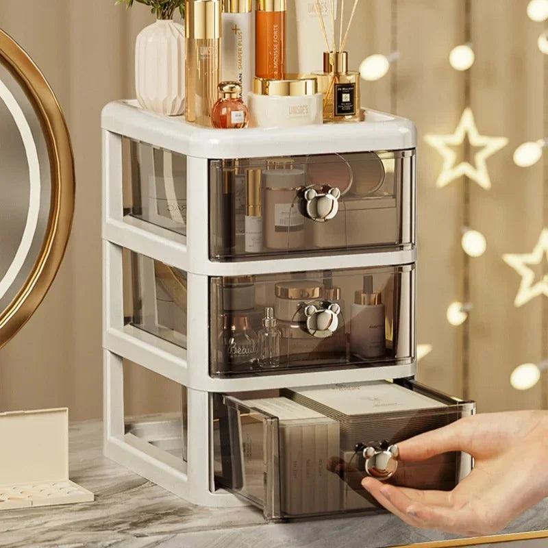 Organizator Birou Stackable cu Sertare - Cutie Depozitare Premium