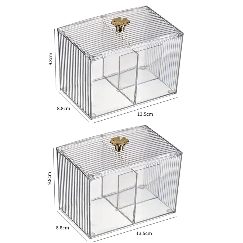 Cutie Depozitare Acrilic Transparentă - Organizator Cosmetice Premium