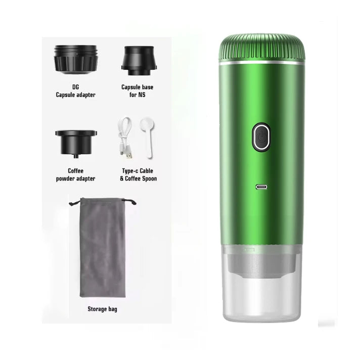 Espressor Portabil Electric 3-in-1 USB - Cafea Proaspătă Oriunde