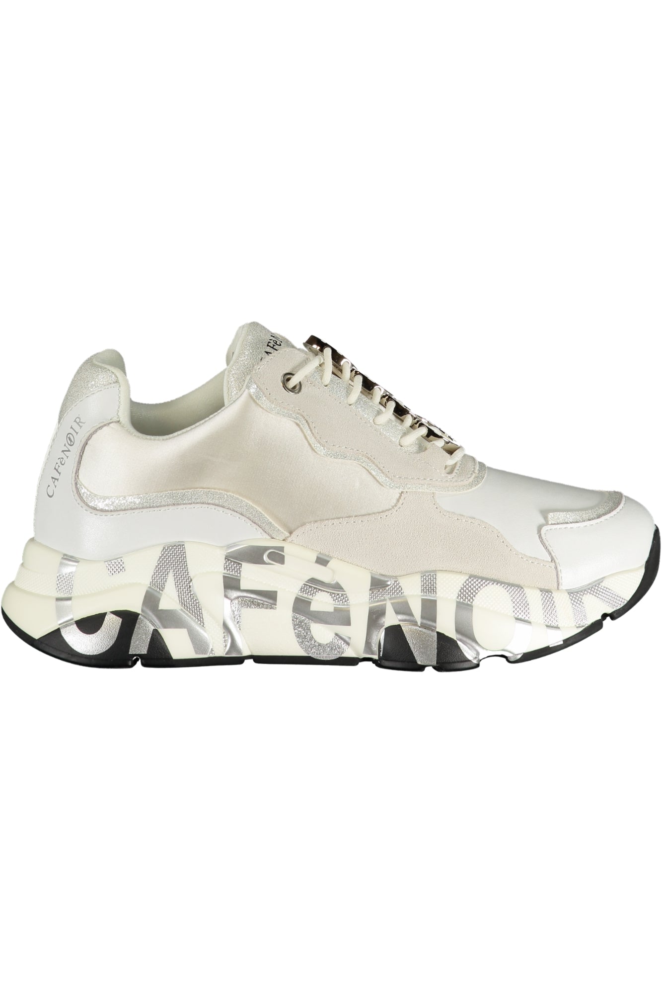 Pantofi Sport Damă CAFeNOIR – Alb | Talpă Ergonomică & Design Premium