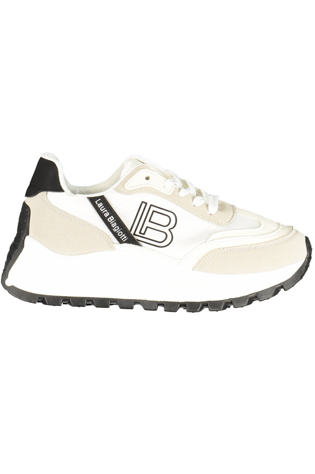 Pantofi Sport Albi Damă Laura Biagiotti